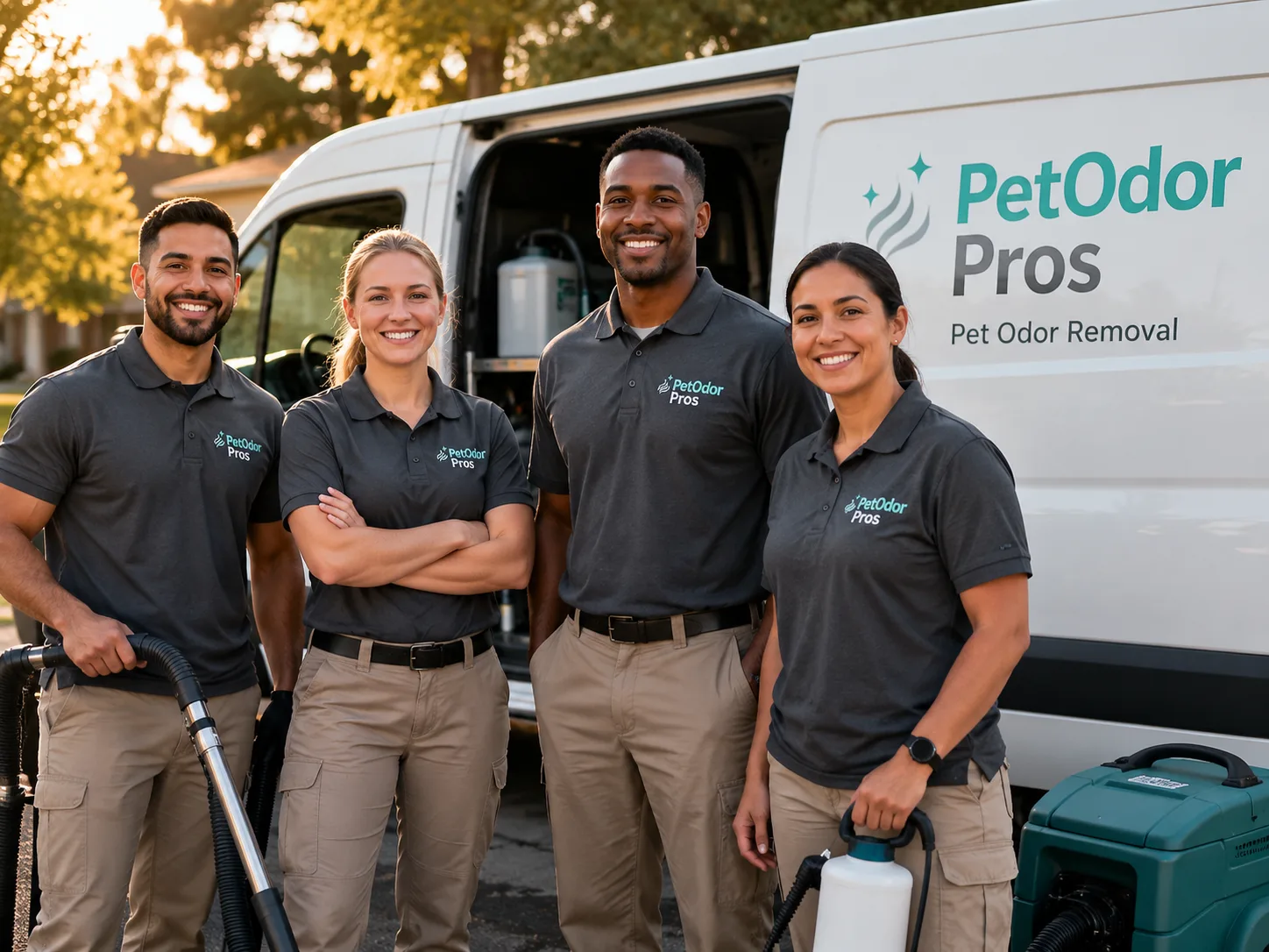 Pet Odor Removal team serving Elgin, ND